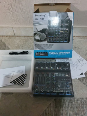 6-Channel Audio Mixer new, unused in box