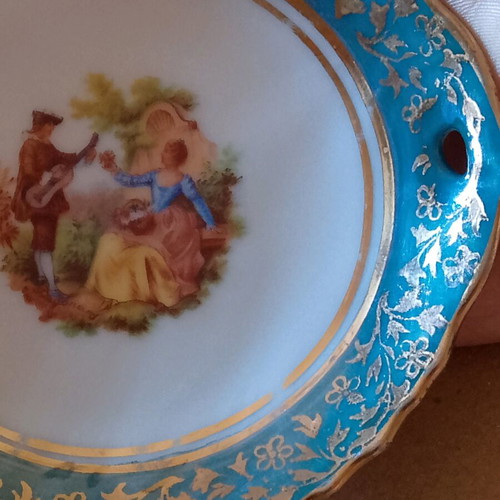 Set of 5 vintage decorative plates OTO Prima Porcelane like new