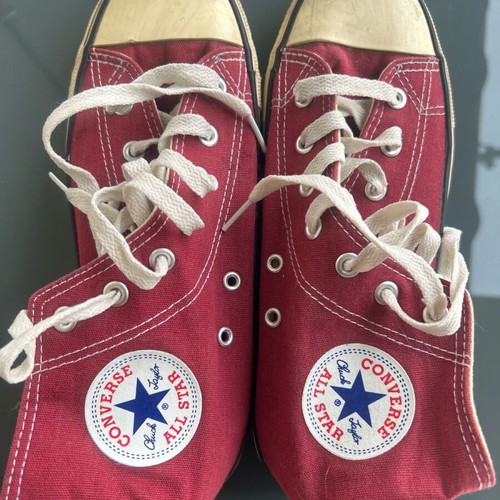 Converse All Star athletic boots like new, red, size 36-36.5
