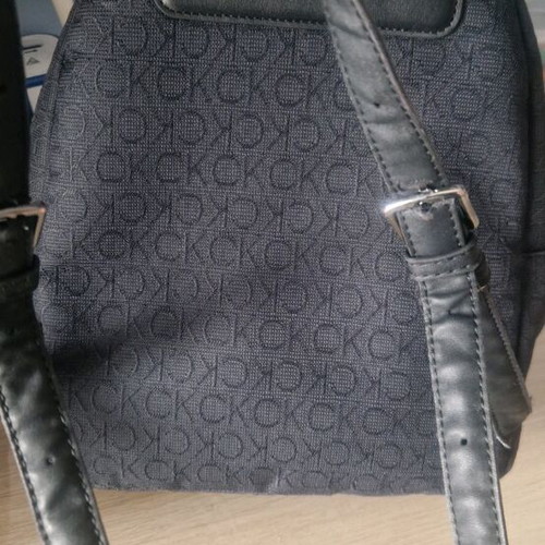 Calvin Klein backpack used, black