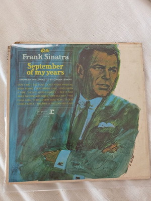 Frank Sinatra September of My Years LP used, jazz