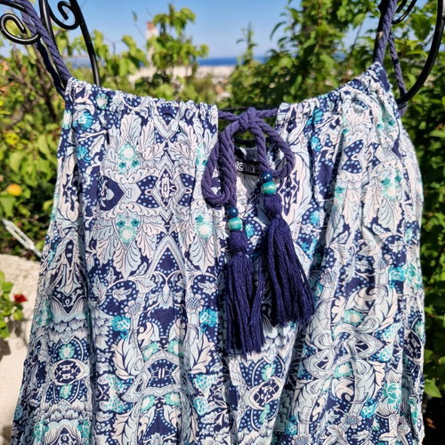 FULL-BODY SHORTS 100% VISCOSE M/L