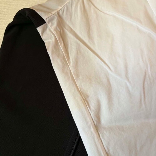 Women's blouse black and white size M used, like new