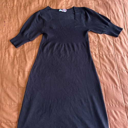 Dress like new, size S, brown, elastic and comfortable
