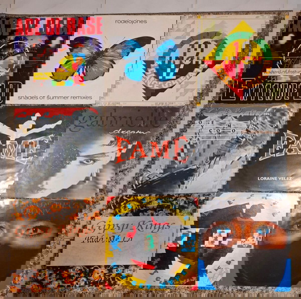 (50 Βινύλια) Electronic House, Hip Hop RnB/Swing, Breakbeat, Jazzdance,Garage House Vinyl, 12"