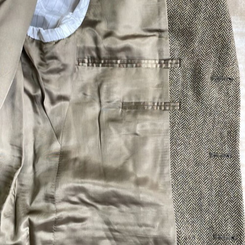 Collection Corneliani n48 jacket like new, herringbone pattern