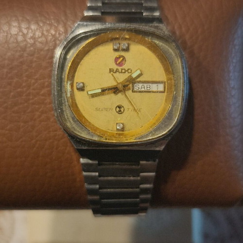 Rado Super Time vintage automatic wristwatch, 1970s