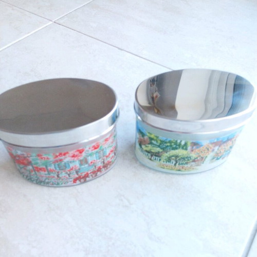 Storage jars used by M. Ktistopoulou for Loumidis, set of 2