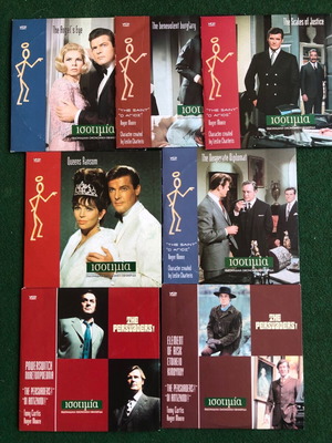 DVD The Saint and The Persuaders like new, 7 discs