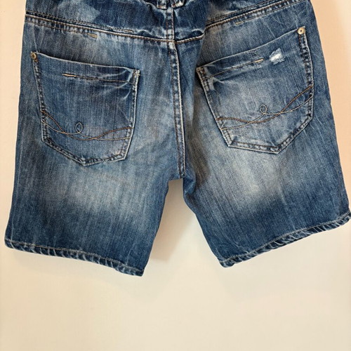 Pull & Bear denim shorts used, blue, size S