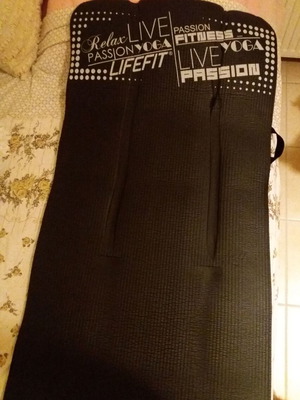 Life fit στρώμα yoga 180x58x1,5 cm σαν καινούργιο, υλικό NBR
