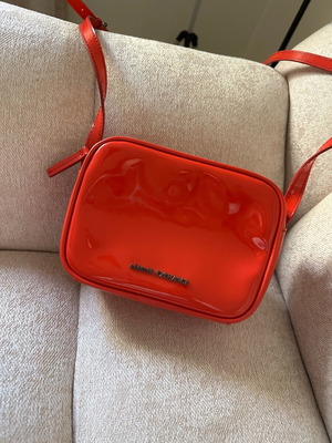 Armani Exchange crossbody bag used, red