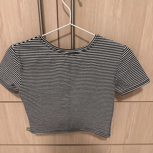 Zara medium striped top like new
