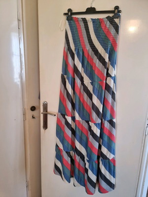 Traffic People women's strapless dress like new, multicolor, size M