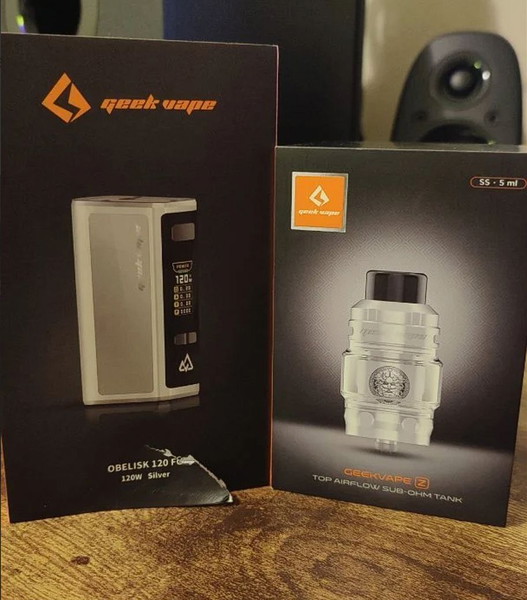 GeekVape Obelisk 120 FC mod + Z Max ατμοποιητής 5 ml