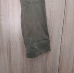 Bershka wide pants with pockets like new, XS 34 6, gray green
