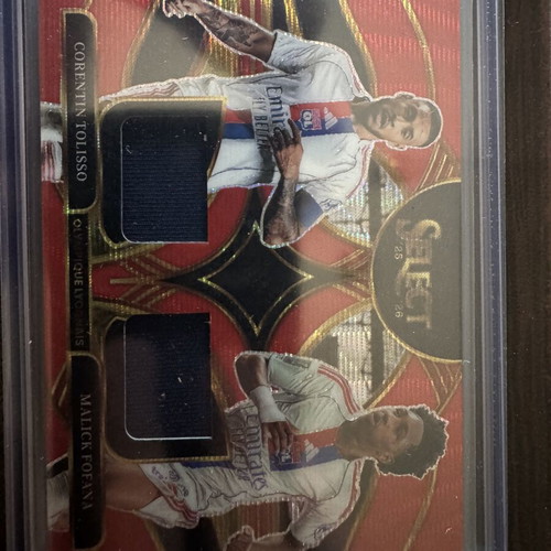 Tolisso / Fofana 2025-26 Panini Select Ligue 1 Dual Swatches card like new