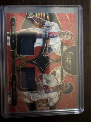 Tolisso / Fofana 2025-26 Panini Select Ligue 1 Dual Swatches card like new