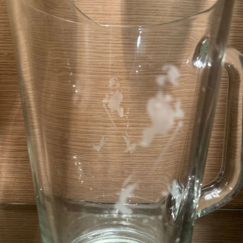 Johnnie Walker collectible pitcher large and heavy, new