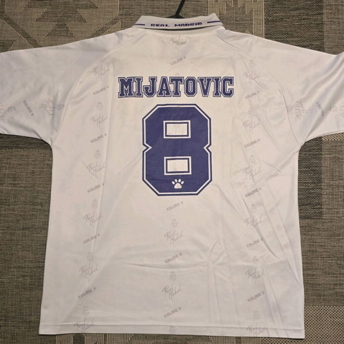 Predrag Mijatovic Real Madrid jersey authentic, new, size Large