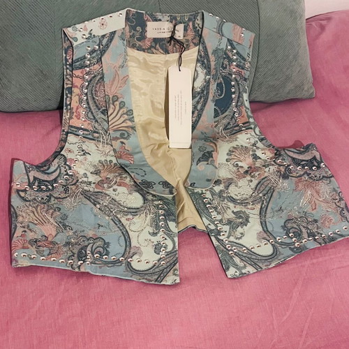 Vassia Kostara vest limited collection like new, size M/L