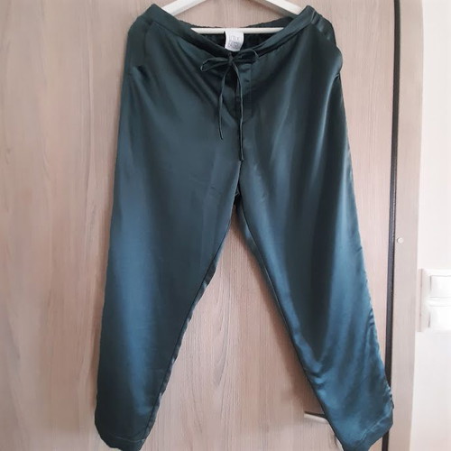 Lotus Eaters pants size M used, turquoise, light and shiny summer trousers
