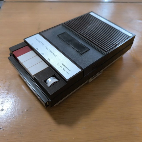 Otake Solid State Cassette Recorder used, vintage 1970s, non-working