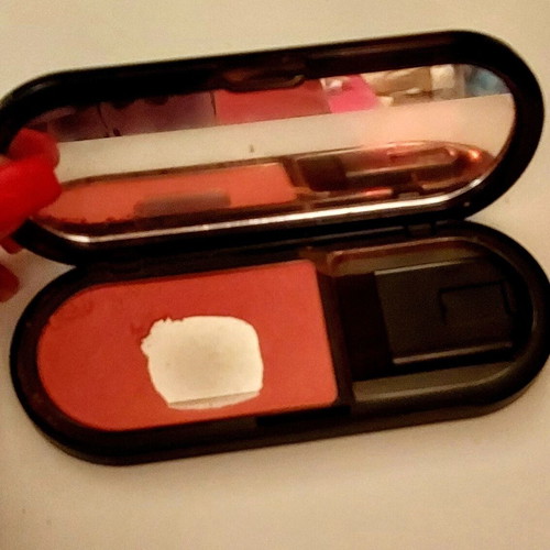 Lancaster blush used with brush