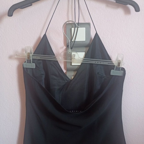 Sisley women's dress black small like new, open back