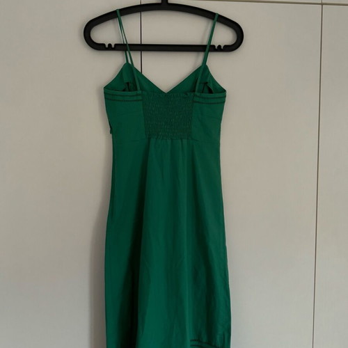 Topshop dress with strap green like new, size S
