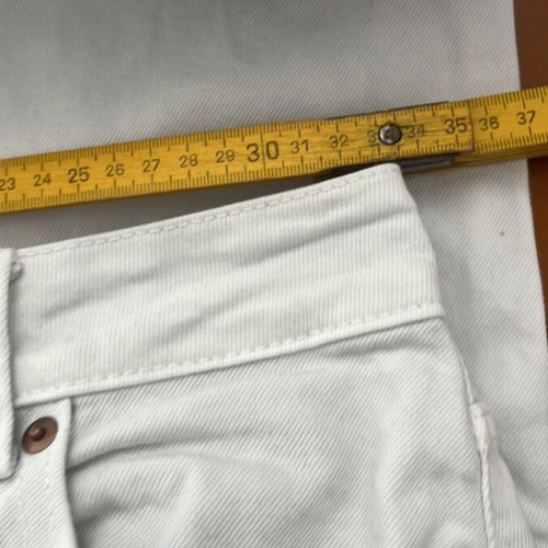 H&M pants size S new with gift t-shirt white turquoise