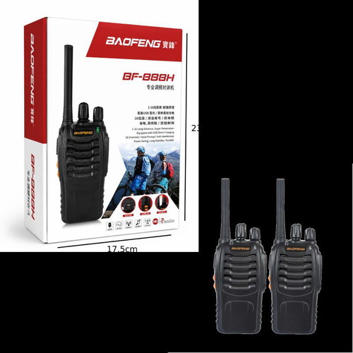 Baofeng BF-888H Walkie Talkie Two-Way Radio New