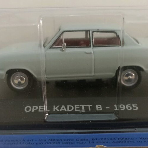 Unforgettable Cars Opel Kadett B 1965 1:43 model new with magazine