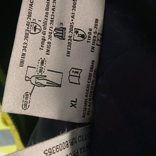 Work Jacket new waterproof antistatic flame retardant size XL