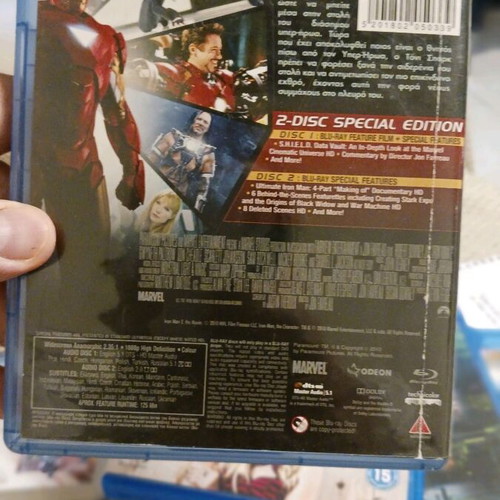 Blue Ray Iron Man 2 in excellent condition, used