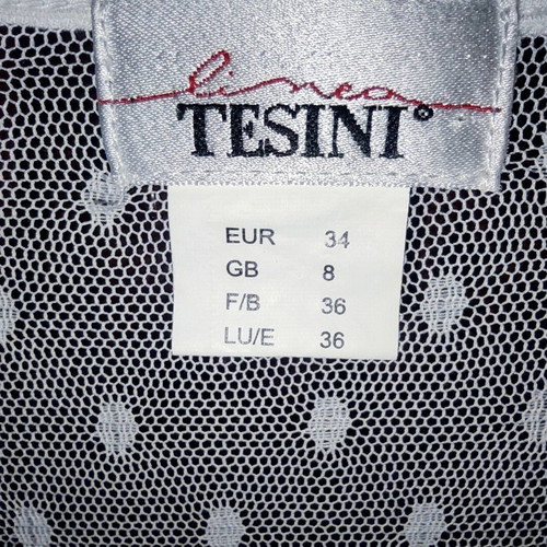 White Asymmetrical Ethereal Blouse Linea Tesini like new, size 34-36