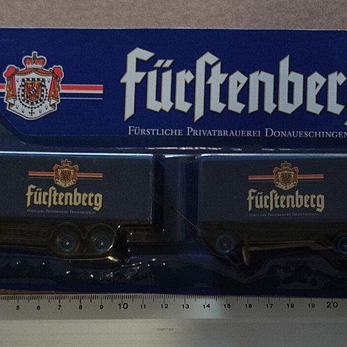 Truck Trailer Scale H0 Beer Advertisement New