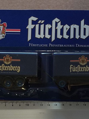Truck Trailer Scale H0 Beer Advertisement New