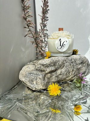 Soy wax candle pure vanilla new