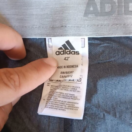 Adidas Ultimate365 Herringbone Golf Shorts, navy blue, XL