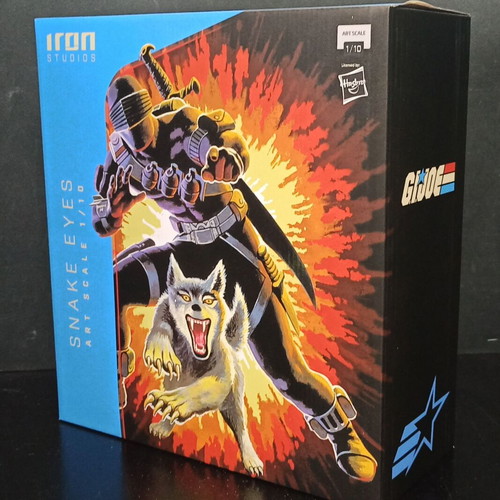 Iron Studios GI Joe Snake Eyes 1/10 BDS Art Scale Statue new