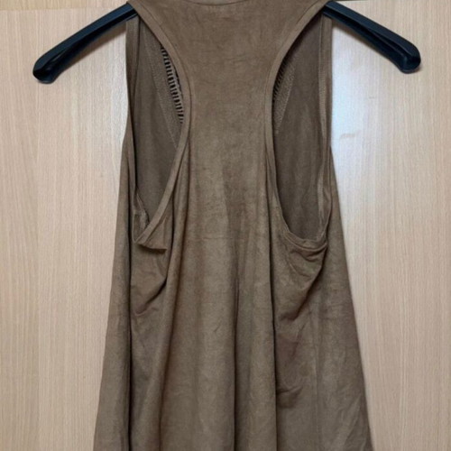 Brown boho top Iso size M like new