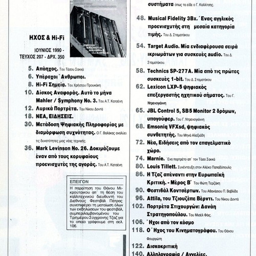 Ixos Hi-Fi Magazine June 1990 Issue 207 used
