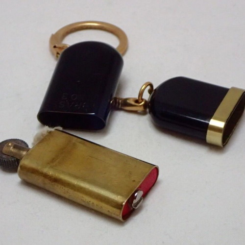 Trench flat petrol lighter keychain No 3 unused