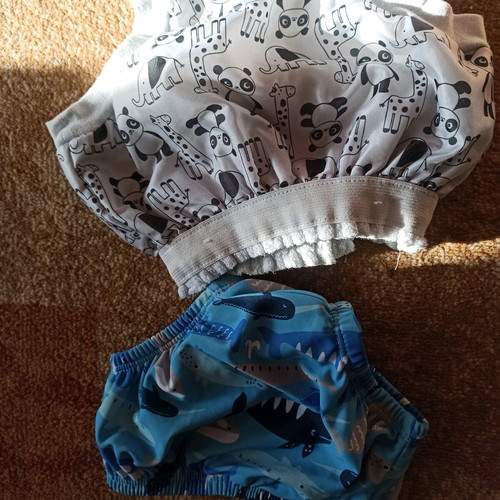 Baby swim briefs like new, set of 2 pieces