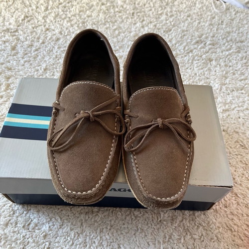 Sebago Dockside moccasins vintage used, size 41, brown