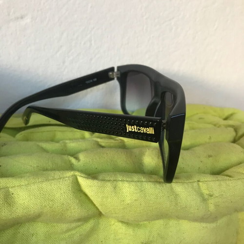 Just Cavalli sunglasses black unisex used with gradient lens
