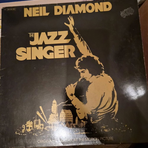 The Jazz Singer soundtrack by Neil Diamond used vinyl 1980