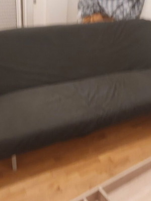 Sofa bed with metal base IKEA used