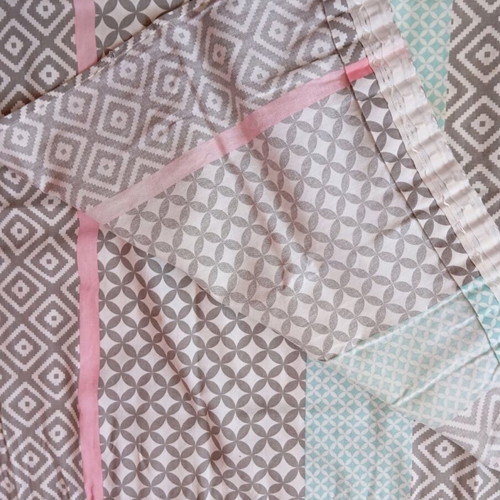 Curtains used for window 95x130 cm, ready sewn